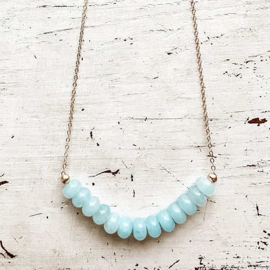 Aquamarine Necklace